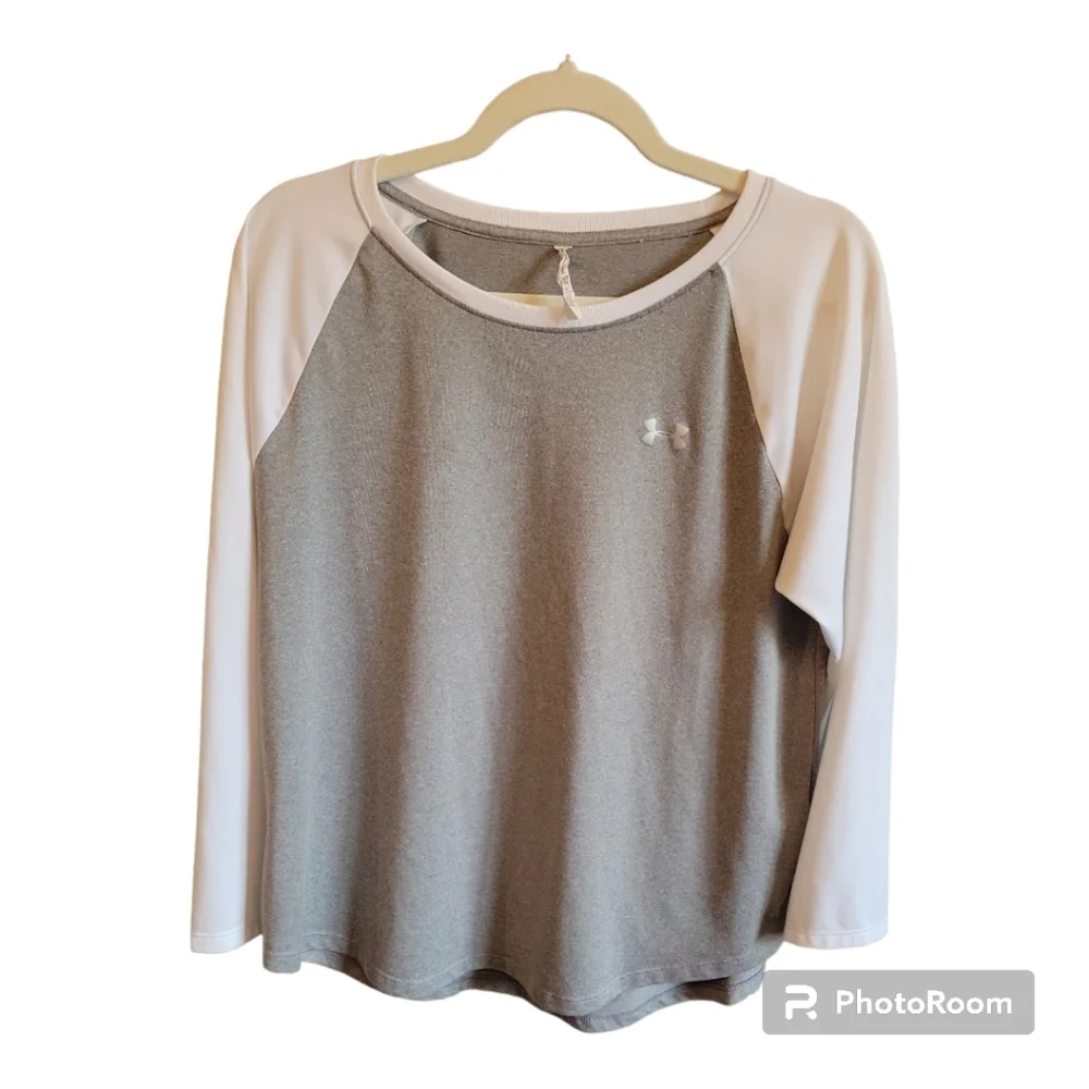 NWOT Under Armour Heat Gear Mock Neck Long Sleeved Shirt - Picture 6 of 8